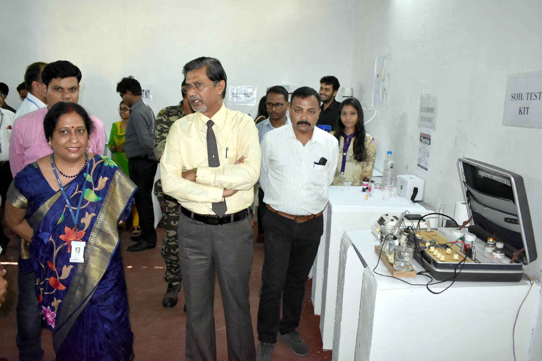 Laboratory activity at Raipur Institute of Technology